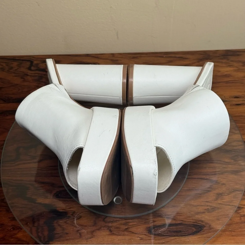 OPEN EDIT Penni Platform Slide Sandal In Ivory